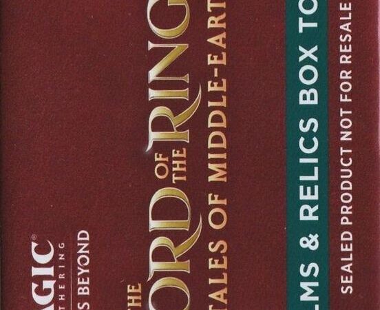 The Lord of the Rings: Tales of Middle-earth - Realms & Relics Box Topper