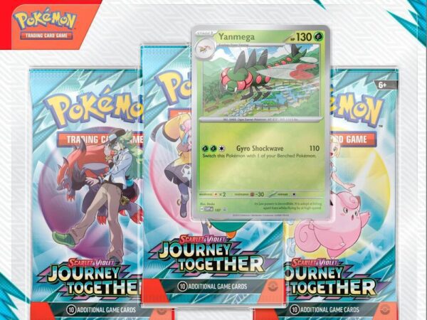 Yanmega - Journey Together 3 Pack Blister