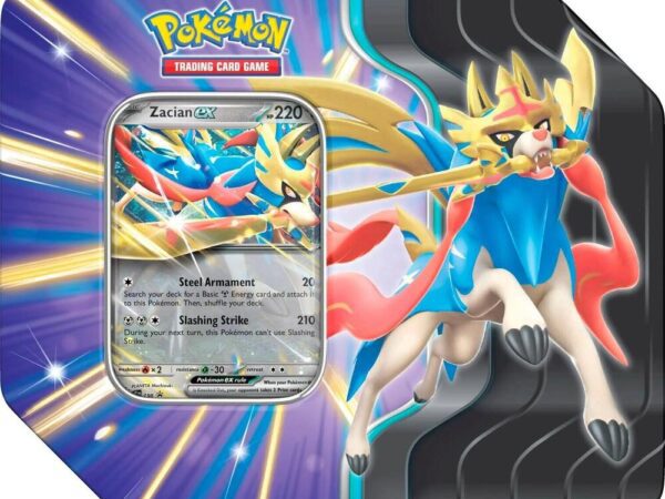 Slashing Legends Tin [Koraidon ex or Zacian ex]