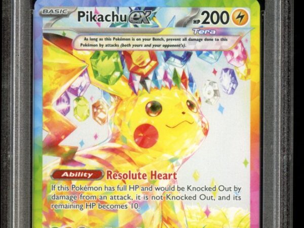PSA 10 Pikachu ex 238/191 SIR - Surging Sparks