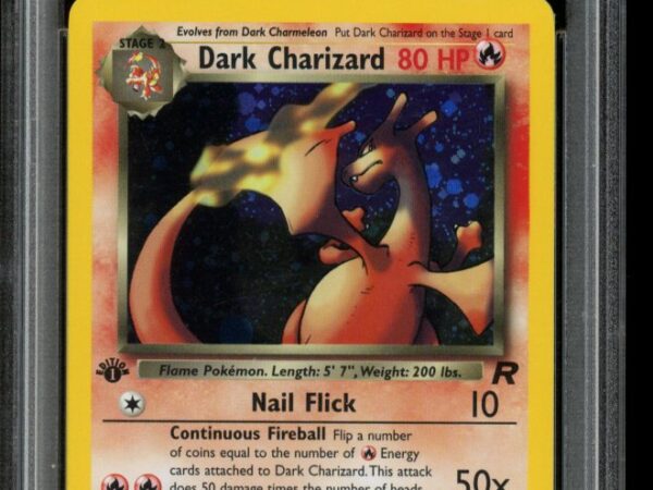 PSA 7 Dark Charizard Holo 4/82 - Team Rocket